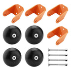 Deck Anti Scalp Wheel Rollers Brackets for Scag Mower 42 48 52 61 Inch 4X