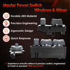 Master Power Window and Mirror Switch Control for Chevy GMC C K 1500 3500 Yukon