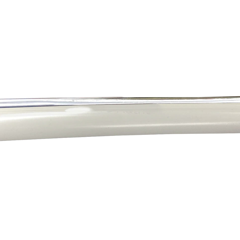 Vintage Style 7 8 Inch White Chrome Side Body Trim Molding for Chevy Caprice