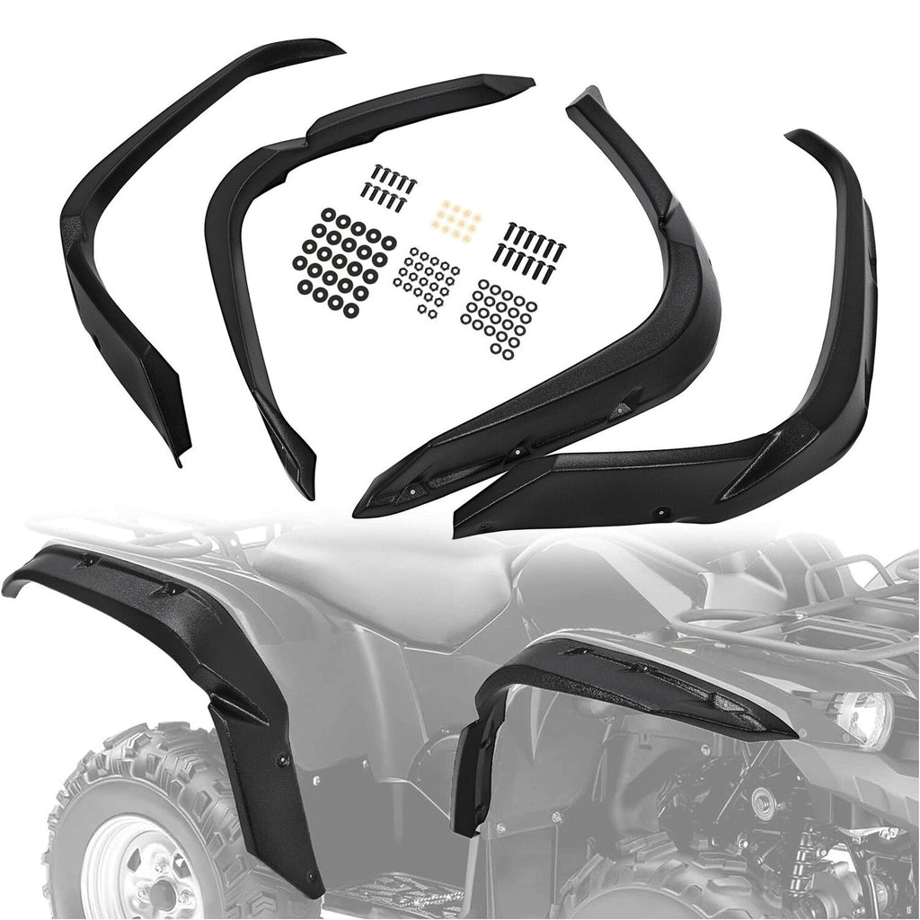 Fender Flare Guard 4PCS Overfender Mud Guard for Yamaha Grizzly 700 2016-2025