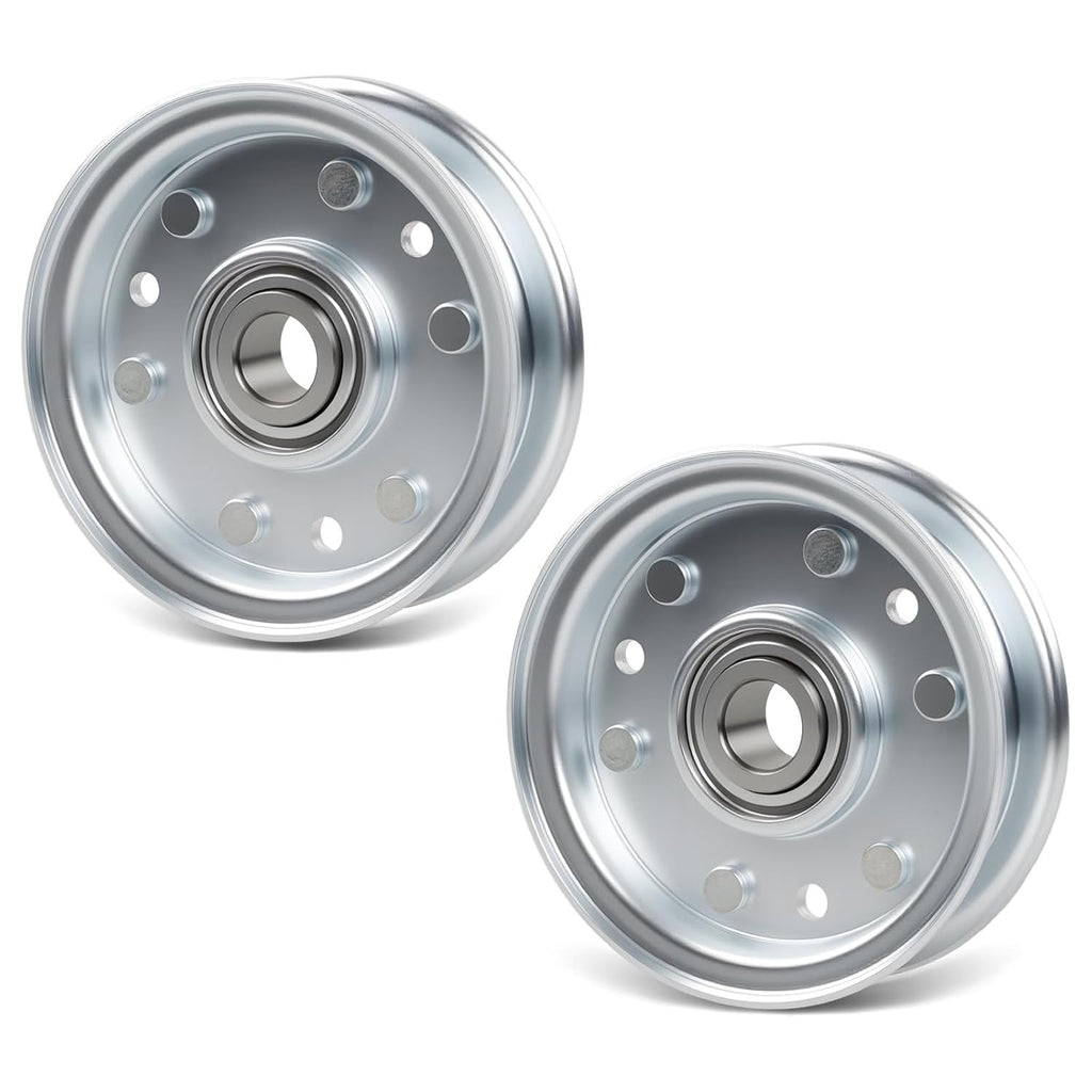 164090 Idler Flat Pulley for King Kutter RFM Series 4 5 6 ft Lawn Tractor