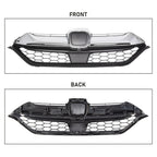 HO1210147C Front Bumper Upper Grille Chrome for 2017-2019 for Honda CRV CR-V
