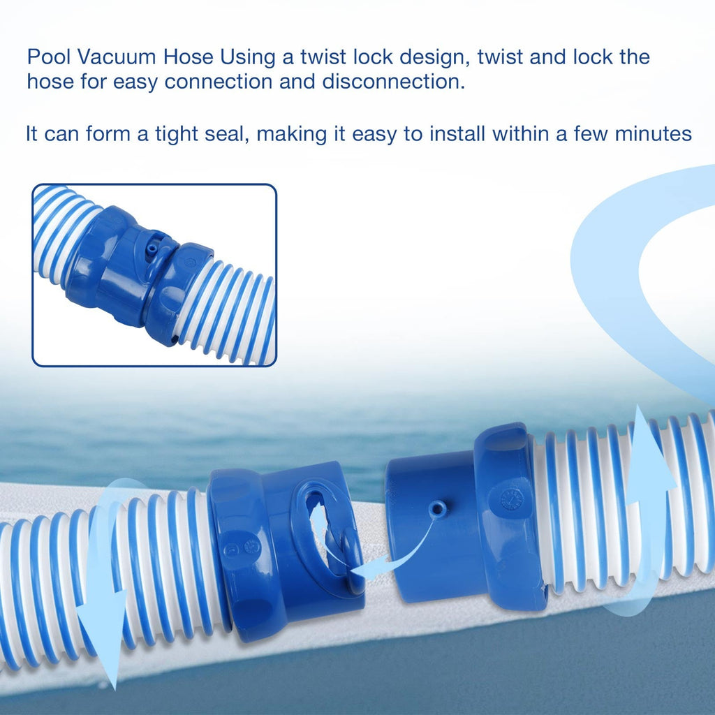 Pool Twist Lock Hose for Zodiac Baracuda MX6 MX8 X7 T5 R0527700 39 6 Piece