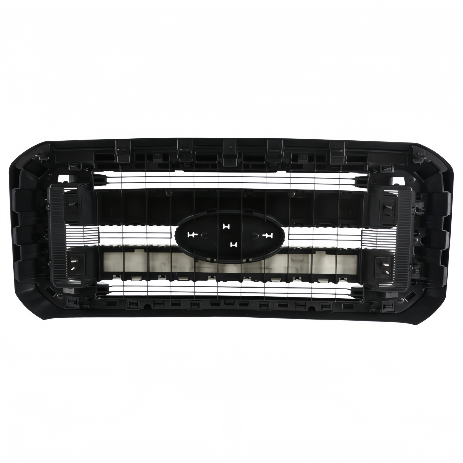 Gloss Black Front Bumper Grille For Ford F250 F350 F450 2011-2016 BC3Z-8200-A