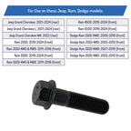 Wheel Hub and Bearing Mounting Bolts for Dodge Ram Jeep 926 171 5086661AA 4 Pack