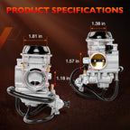 0470 362 0470 361 Carburetor Kit for Arctic Cat ATV 400 500 2x4 4x4 1998 2001