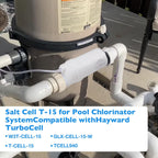 Salt Cell T-15 for Hayward Turbo TCELL940 W3T-CELL-15 40000 Gal In Ground Pools