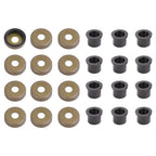 Front A Arm Bushing and Dust Cover Kit for Yamaha Banshee 350 YFZ350 Black Gold