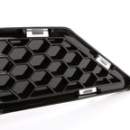 Front Upper Grille and Lower Mesh Grill Honeycomb Black for 2018-2022 Ford Mustang