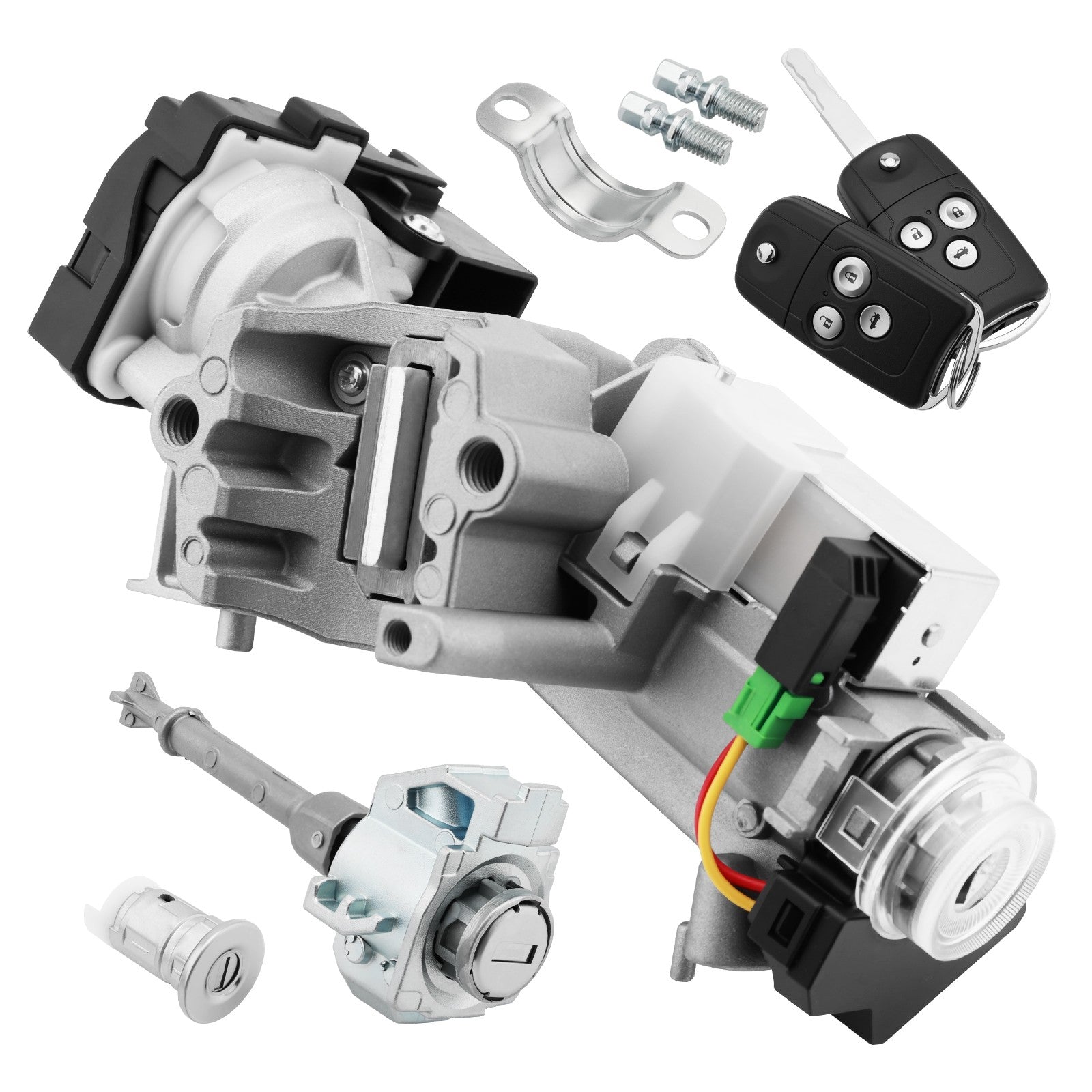 Ignition Switch Lock Cylinder With Remote Keys Door Lock For Honda Civic 2012 14