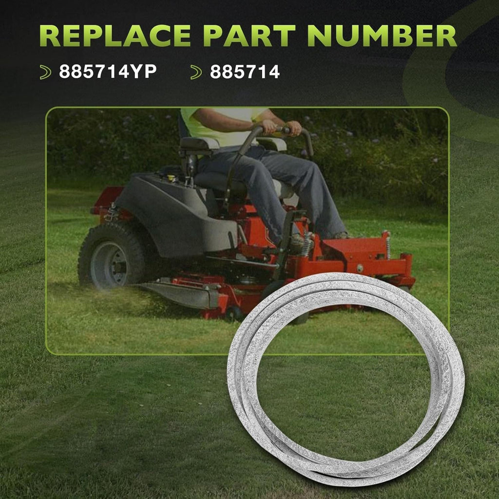 885714YP Mower Deck Drive Belt 112.48 X 0.5 For Ferris 400S Series 48 885714