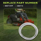 885714YP Mower Deck Drive Belt 112.48 X 0.5 For Ferris 400S Series 48 885714