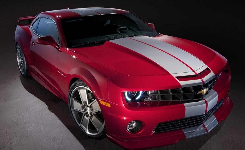 10 Inch Vinyl Rally Stripes Racing Stripe Kit Hood Trunk Roof for Chevy Camaro