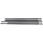 Front Rear Door Belt Moulding Weatherstrips for Toyota Prius 2004 2009