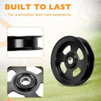 1329425 1038743 1164668 Deck Flat Idler Pulley for Exmark Lazer Z Titan Toro