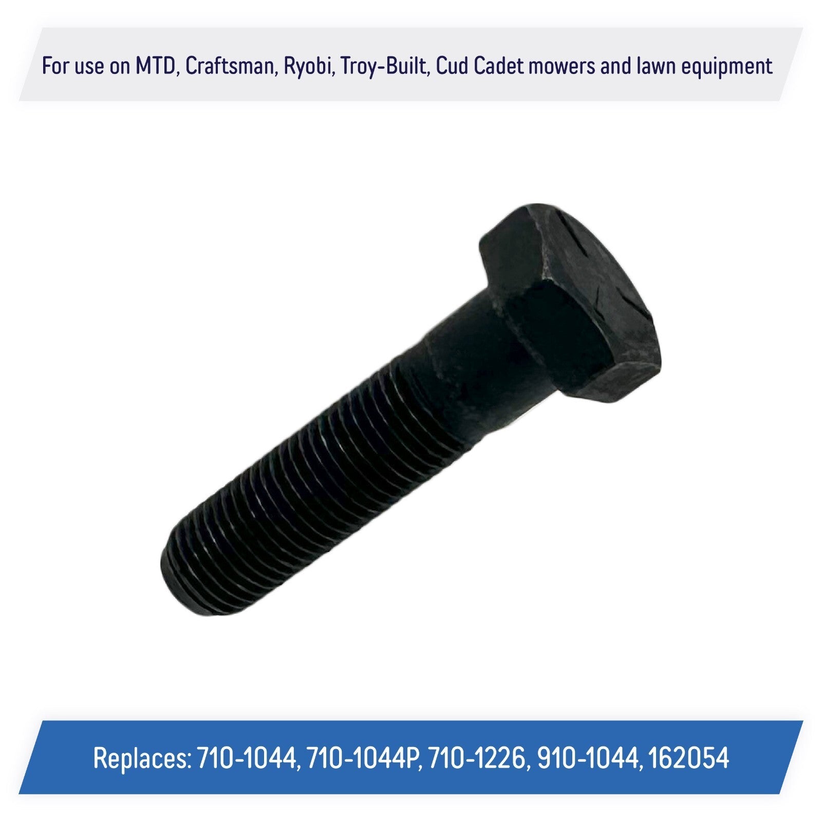 Mower Blade Adapter Hex Bolt for MTD Craftsman Troy Built Cub Cadet 710 1044