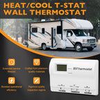 83303862 White RV Digital Thermostat for Coleman Mach Air Conditioners 8330 336