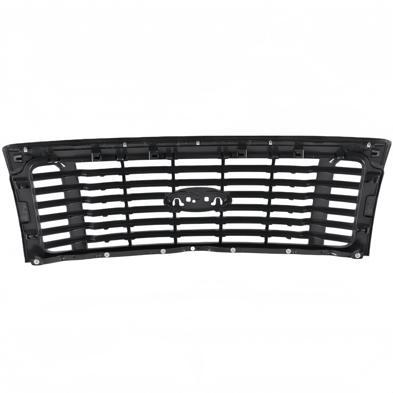 For Ford F-150 2009-2014 Front Upper Grille Assembly Matte Black AL3Z8200DPTM