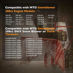 95110653A 95110653B Tiller Fuel Gas Tank For MTD Cub Cadet 208cc Snow Blower