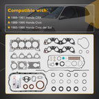 HS9123PT MLS Cylinder Head Gasket Set for Honda Civic CRX 88-95 1.5L 1.6L CS9123