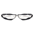 Clear Headlight Headlamp Lens Covers Left and Right for Audi A6 C7 2011 2015