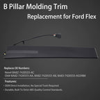 Door Entry Keypad Pillar Molding Trim Left Driver Side for Ford Flex 2010 2019
