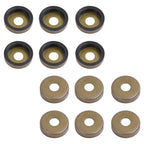 Front A Arm Bushing and Dust Cover Kit for Yamaha Banshee 350 YFZ350 Black Gold