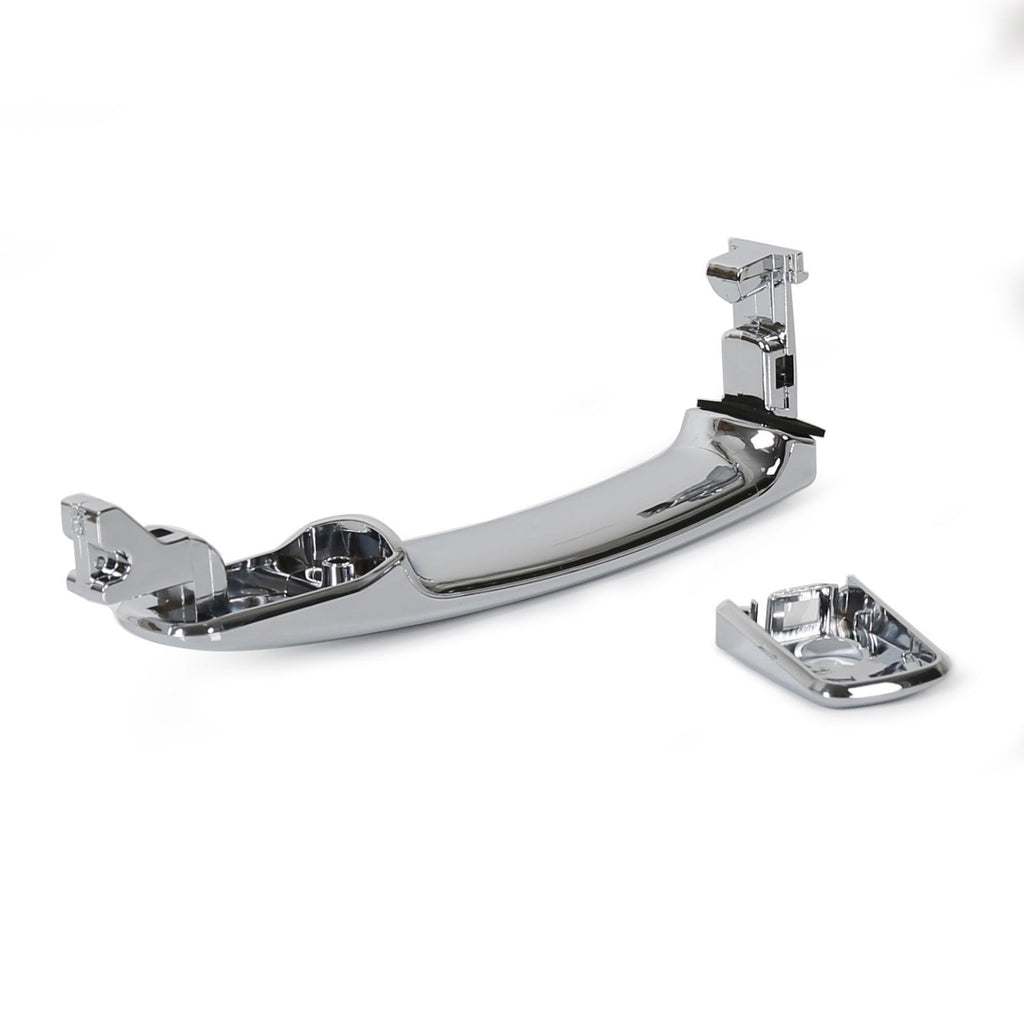 Door Handle Front Driver Side Outside Exterior Chrome for Nissan Rogue 2011-2015