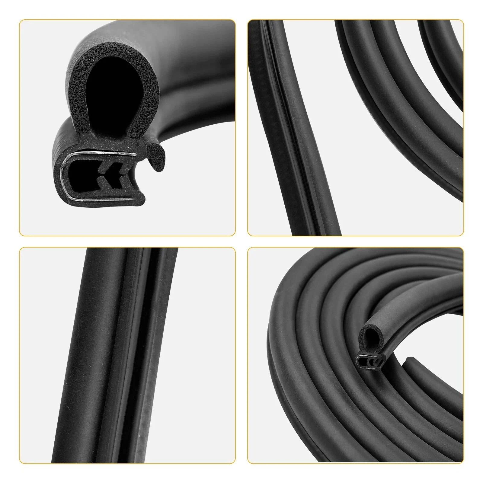 Door Rubber Weatherstrip Seal for Peterbilt 359 370 377 379 380 86 07 13.5 Ft 2X