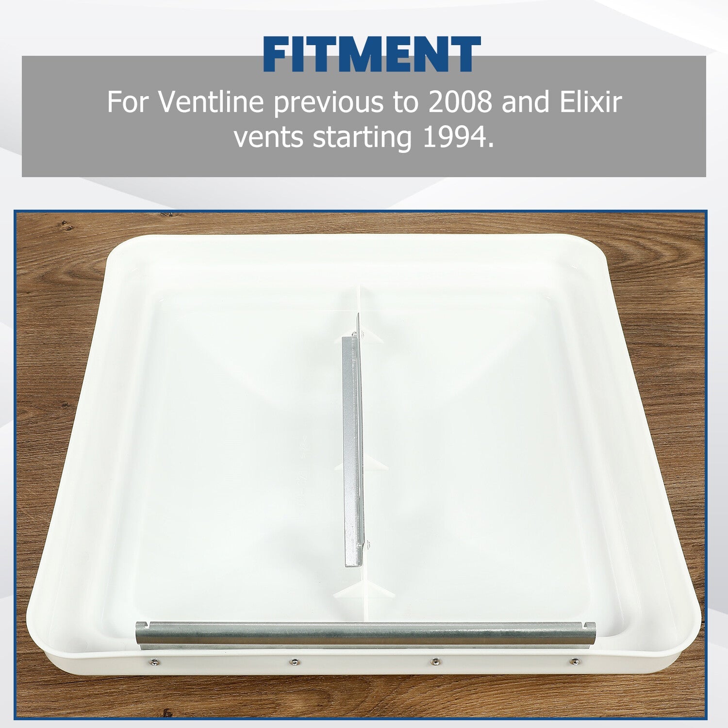 14x14 Roof Vent Cover for RV Replacement White Camper Vent Cover