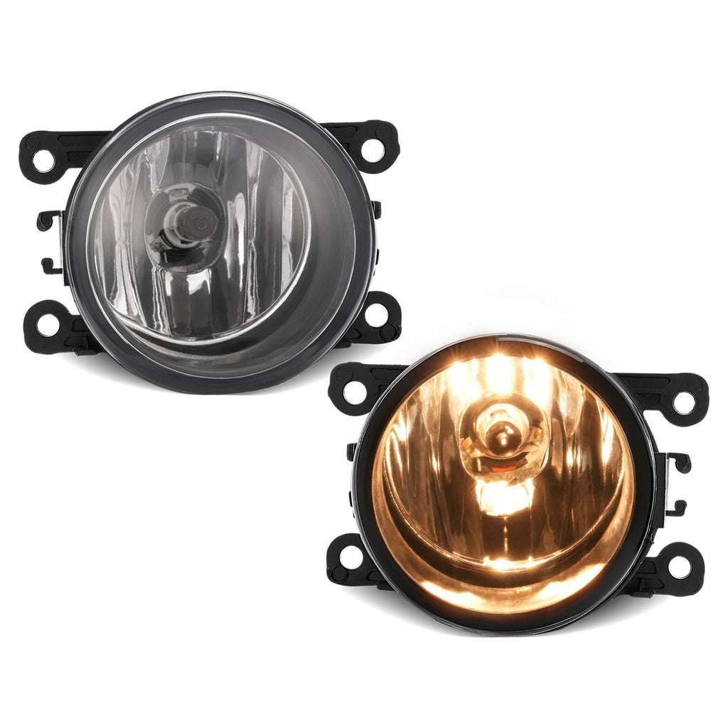 Clear Lens Fog Lights Bumper Lamps 2Pcs New for Ford Explorer 2011-2015