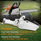 1143-350-0825 Chainsaw Fuel Gas Tank Rear Handle Assembly for Stihl MS231 MS251