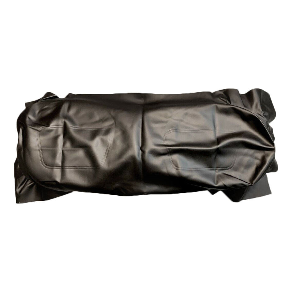 Front Seat Cover and Backrest Black for Club Car DS 2000 and Up