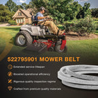 522795901 539104335 Mower Deck Belt for Husqvarna Dixon 163 1/2 x 5/8 52 Cut