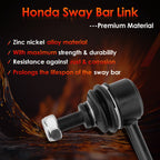 K80369 Rear Left & Right Stabilizer Sway Bar End Links for Honda CRV 2002 2006