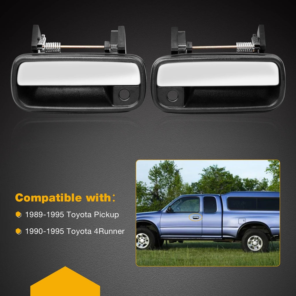 6922089111 Outside Exterior Door Handle Kit for 1989-1995 Toyota Pickup 4Runner