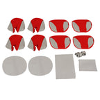 Red Gray Full Set Seat Covers for Sea-Doo Speedster 150 2007-2011
