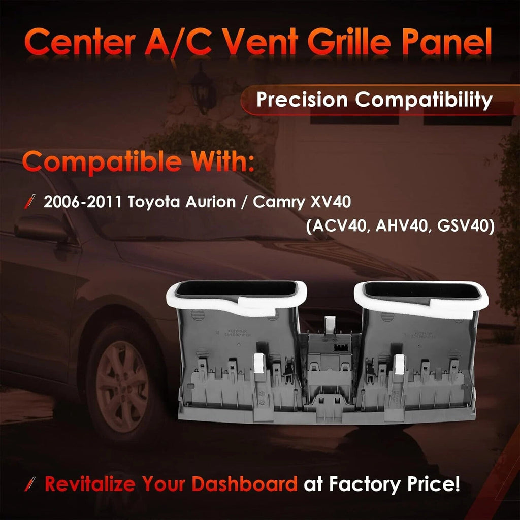 5566006030 Console Dash Center Air Vents Trim Insert for Toyota Aurion Camry