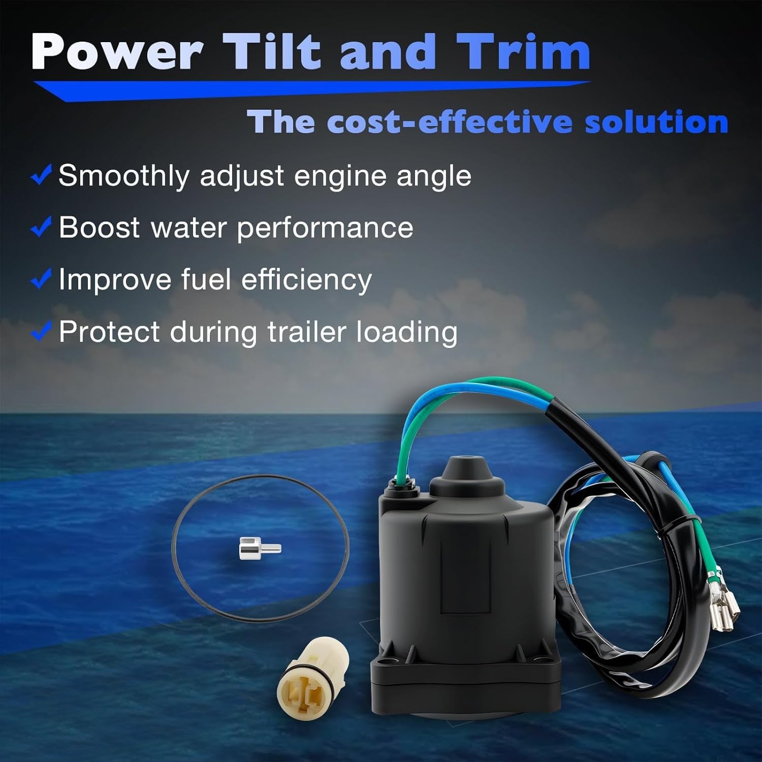 3810093J04 Power Tilt Trim Motor For Suzuki Outboard DF200 DF225 DF250 DF300