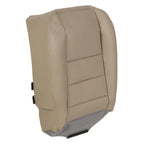 Left Driver Bottom Leather Seat Cover TAN for Ford F250 F350 Super Duty 2002-2007