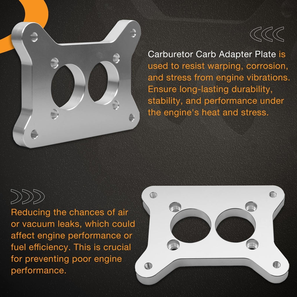 Carburetor Adapter Plate with Throttle Linkage for Jeep AMC CJ 258 4.2L 6 Cyl