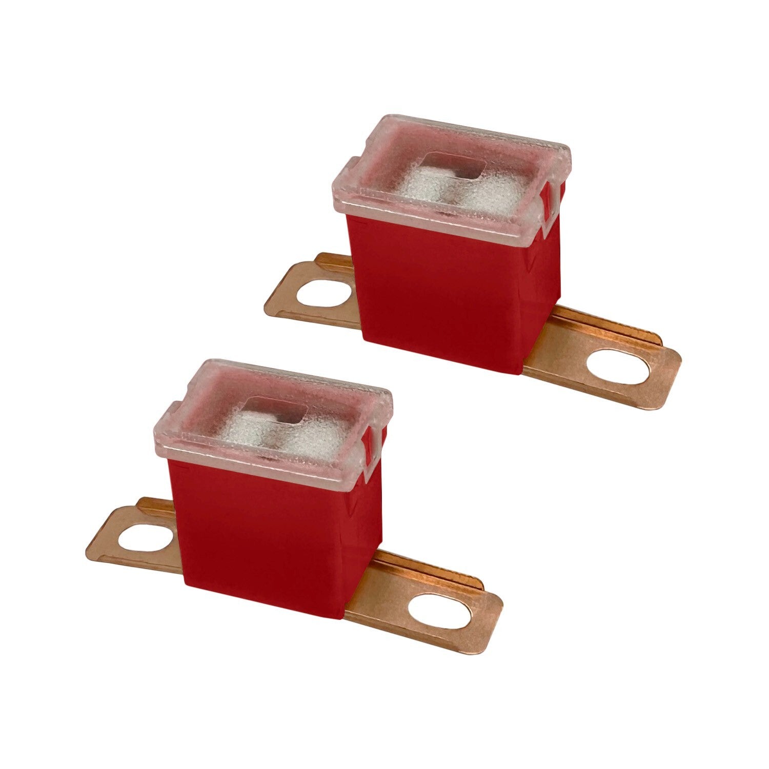 50A Bent Male 9/16 Inch Fuse Cartridge FLD PAL Auto Link for Car Truck RV SUV 2 Pack