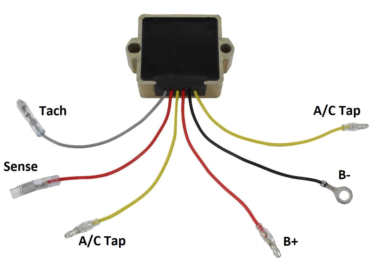 Regulator Rectifier for Mercury Mariner 6 Wire 815279T