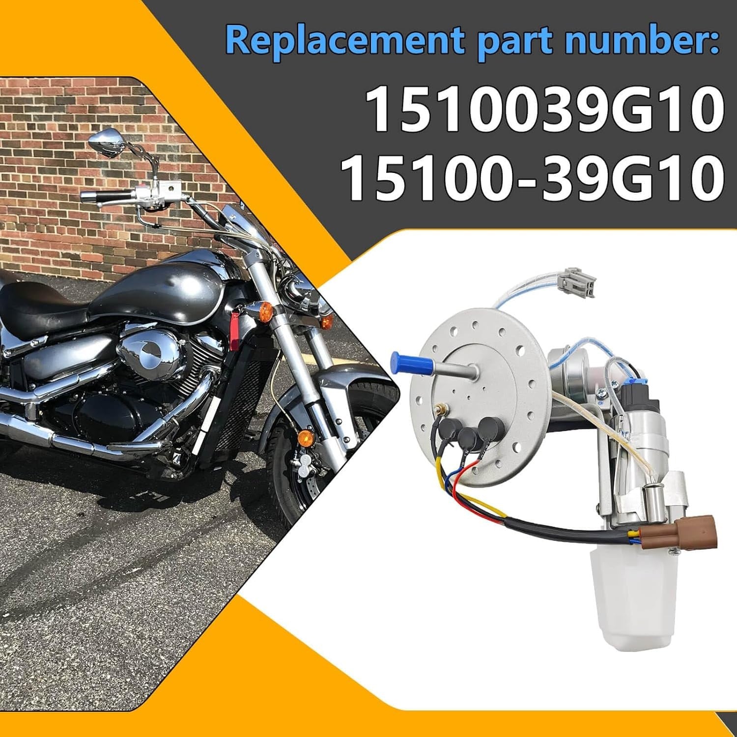 1510039G10 Fuel Pump Assembly for Suzuki Boulevard M50 M50B M50Z 2005 2019