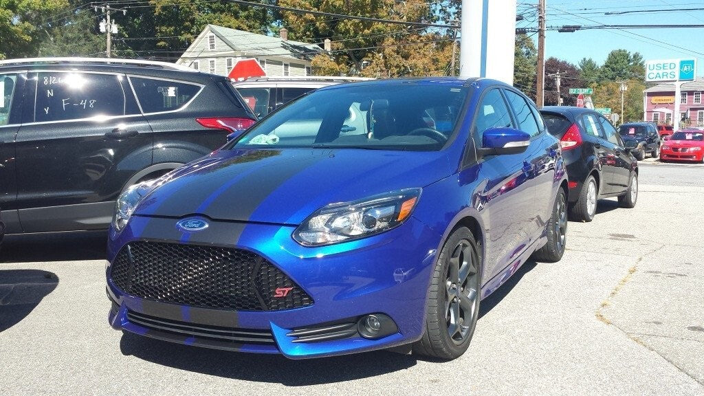 Vinyl Rally Stripes Racing Stripe Kit Hood Trunk Roof Bumpers for Ford Focus 8 Inch