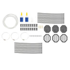 Snorkel Riser Kit for 2016-2021 Polaris RZR Turbo 4 S 4 XP 4 Painted Black