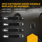 Exterior Door Handle For Toyota Camry 2012 2017 Front Rear 4 Pack