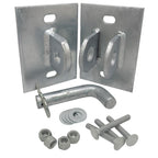 Floating Stationary Dock Connector Hinge Kit Male Female T Style Brackets 1 Piece