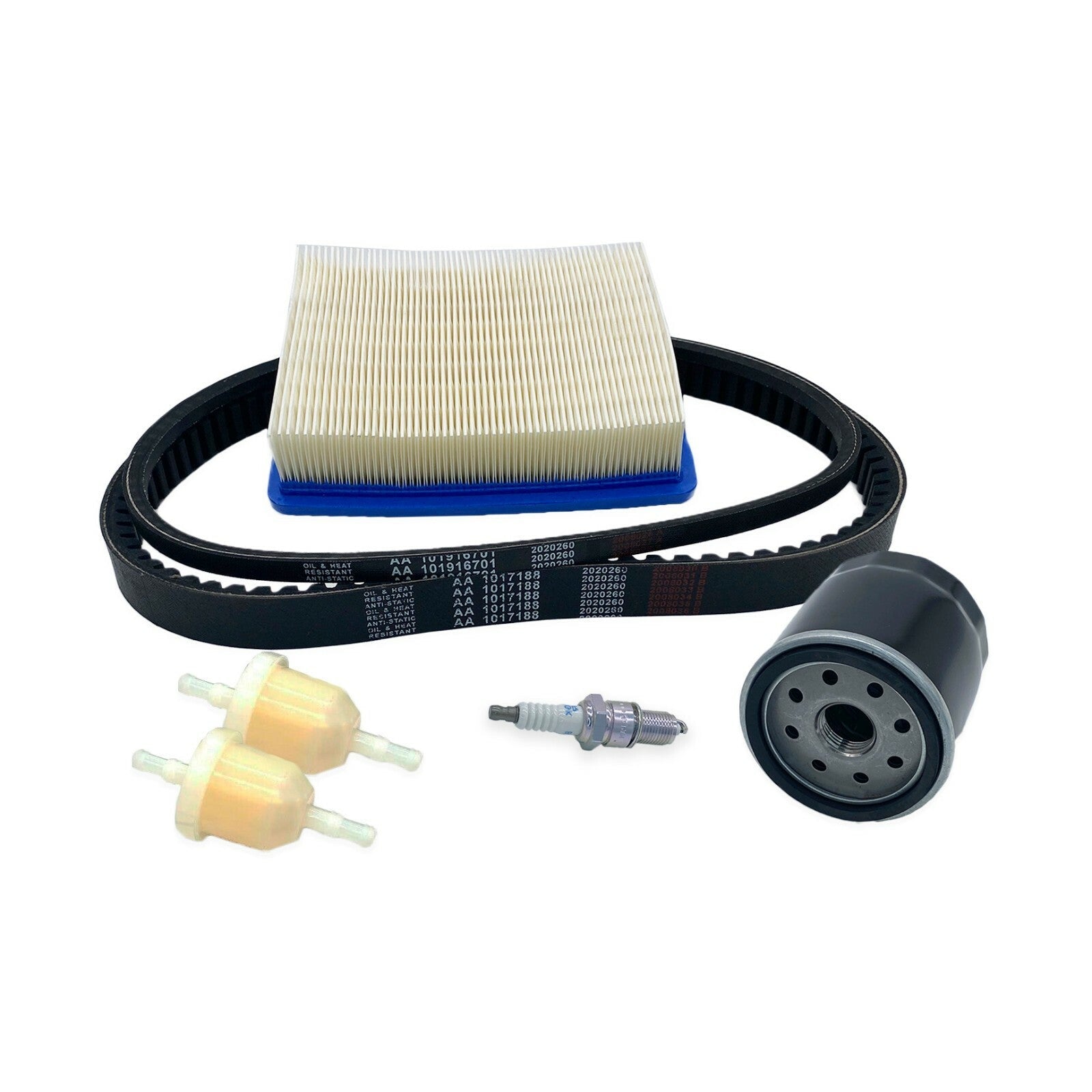 Tune Up Kit for Club Car Carryall II 97 03 Drive Starter Belts Filters Plug