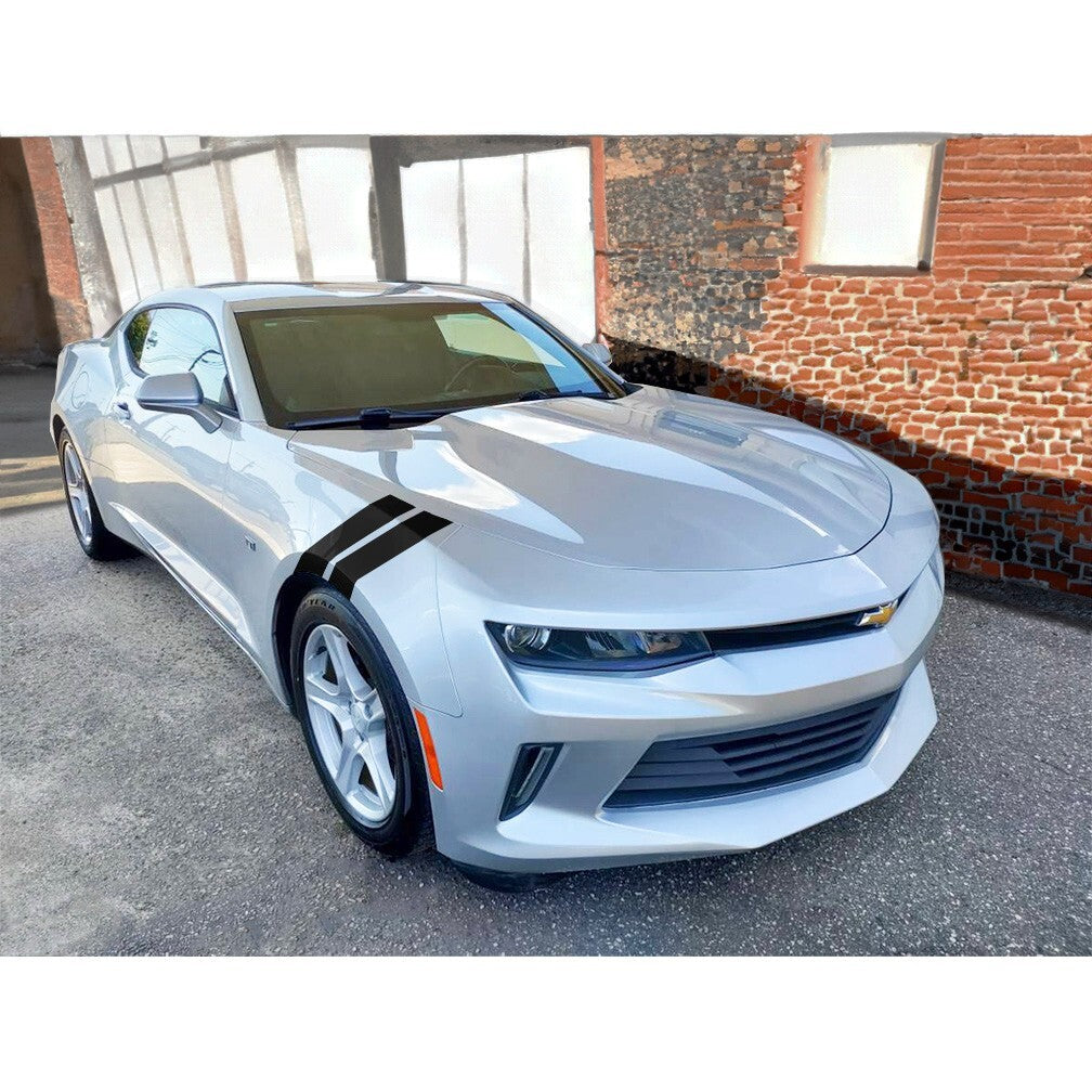 3 Dual Fender Stripe Hash Mark Decal Graphic Kit for Chevy Camaro